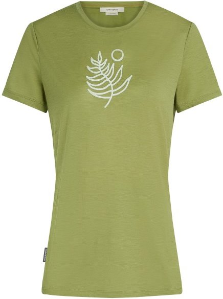 Thumbnail - Icebreaker - Women's Merino 150 Tech Lite S/S Tee Fresh Fern - Merinoshirt Gr S oliv