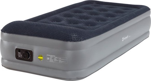 Outwell - Superior Single mit eingebauter Pumpe - Luftbett Gr 195 x 90 x 45 cm (LxBxH) grau