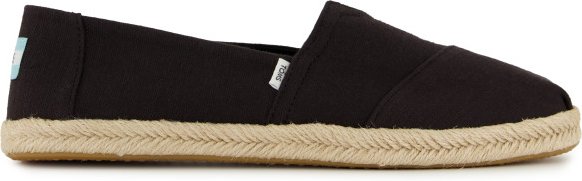 TOMS - Women's Alpargata Rope Recycled Cotton - Sneaker Gr 37 schwarz