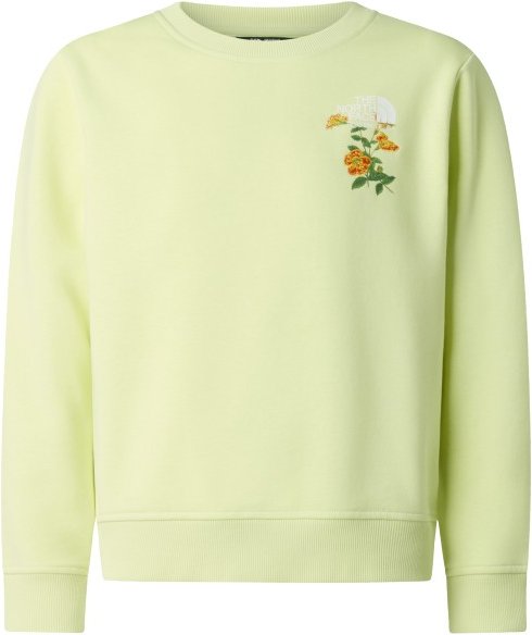 The North Face - Girl's Flora Relaxed Crew - Pullover Gr S gelb