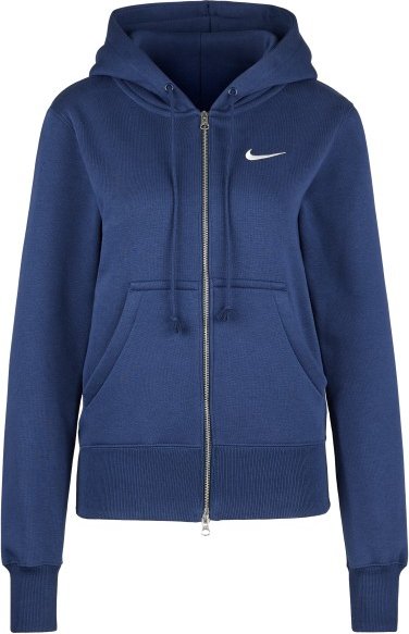 Nike - Women's Sportswear Phoenix FleeceFull-Zip Hoodie - Freizeitjacke Gr M blau