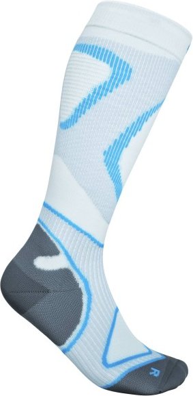 Bauerfeind Sports - Women's Run Performance Compr. Socks - Laufsocken Gr 35-38 - S: 27-33 cm weiß