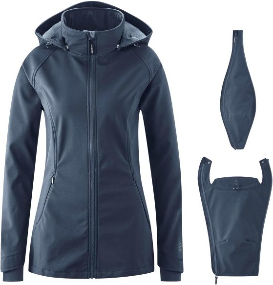Mamalila - Women's Softshell-Tragejacke Allrounder Fit - Softshelljacke Gr S blau