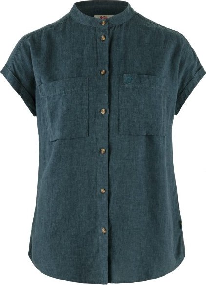 Fjällräven - Women's Övik Hemp Shirt S/S - Hemd Gr XS blau