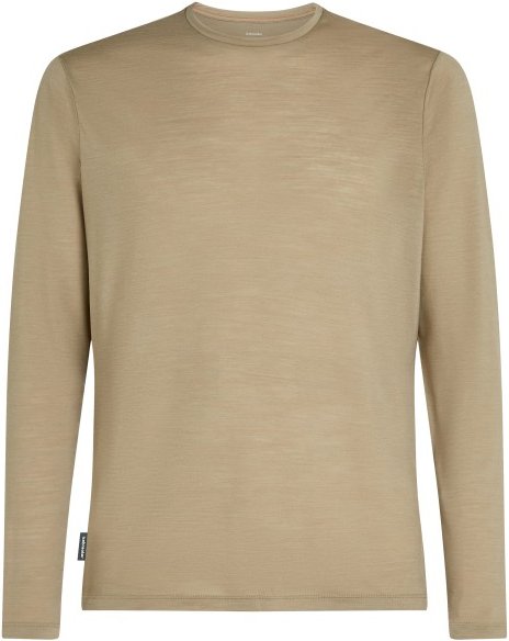 Icebreaker - Merino 125 Cool-Lite Sphere III L/S Tee - Merinoshirt Gr L beige