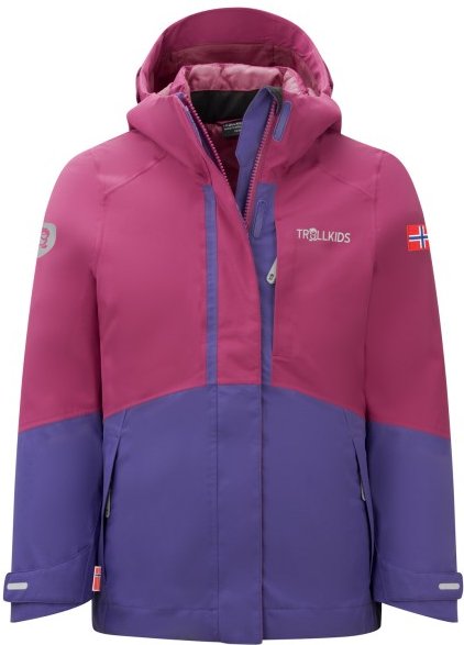 Trollkids - Girl's Skanden 3in1 Jacket - Doppeljacke Gr 152 lila