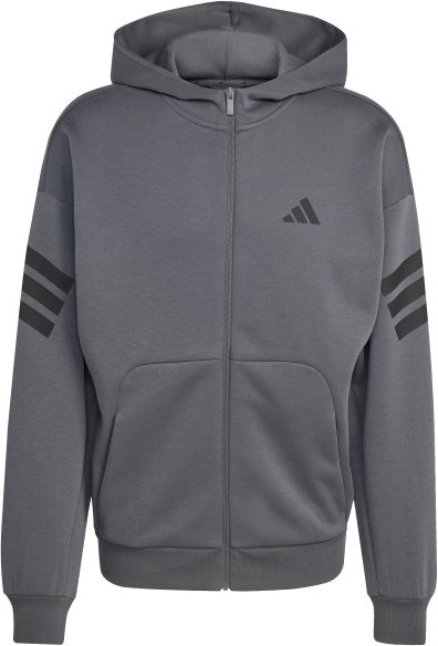 adidas - Future Icons 3-Stripes Full Zip - Sweat- & Trainingsjacke Gr S grau
