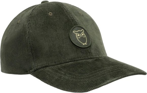 Thumbnail - KnowledgeCotton Apparel - 14 Wales Corduroy Cap - Cap Gr One Size oliv