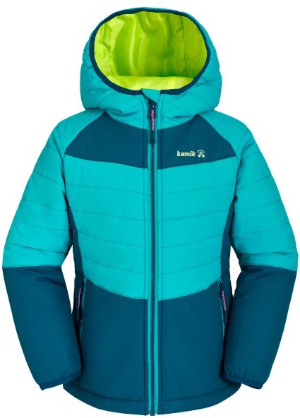 Kamik - Kid's Celeste - Kunstfaserjacke Gr 98 türkis/blau