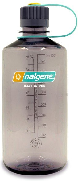 Nalgene - Enghals Sustain - Trinkflasche Gr 1 l grau