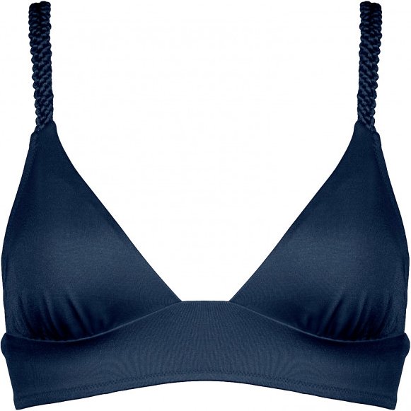 Watercult - Women's Makramé Love Bikini Top 7039 - Bikini-Top Gr 42 - Cup: C blau