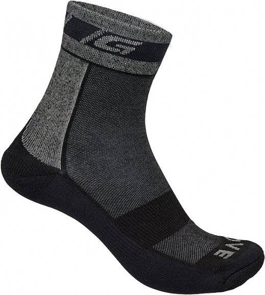Thumbnail - GripGrab - Merino Winter Sock - Radsocken Gr 38-41 - S schwarz