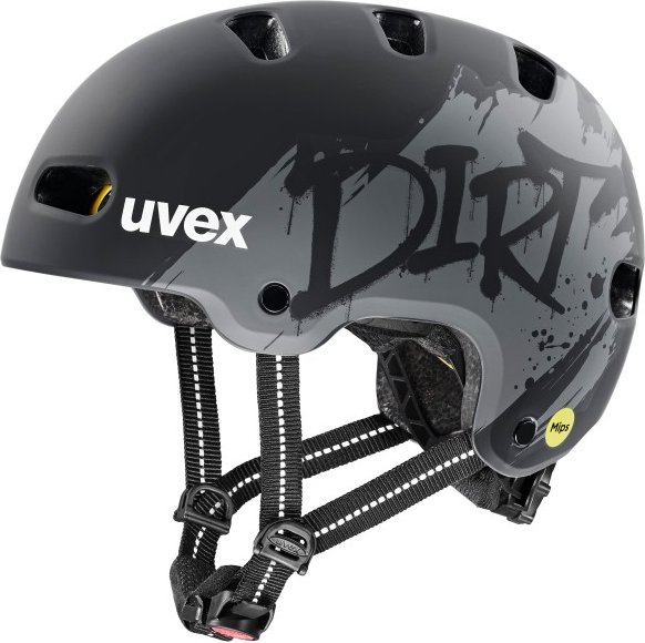 Uvex - Kid 4 Style Mips - Radhelm Gr 55-58 cm schwarz