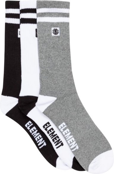 Element - Clearsight Socks 3-Pack - Multifunktionssocken Gr 40-46 grau