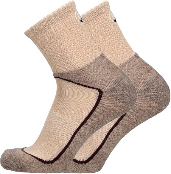 UphillSport - Rakka - Wandersocken Gr 47-50 beige/braun
