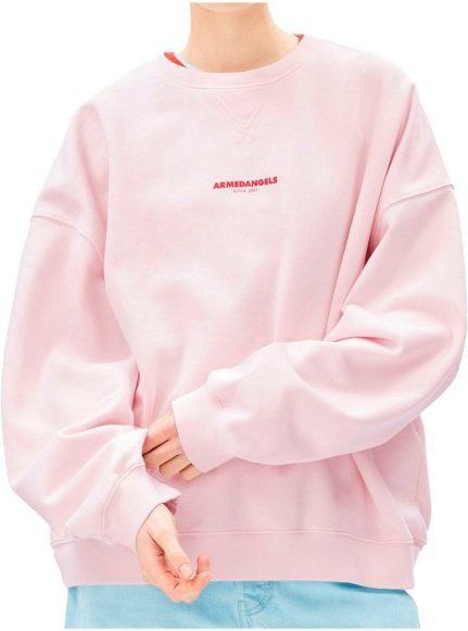 Thumbnail - ARMEDANGELS - Women's GMT Dye Crewneck Sweat - Pullover Gr XL rosa
