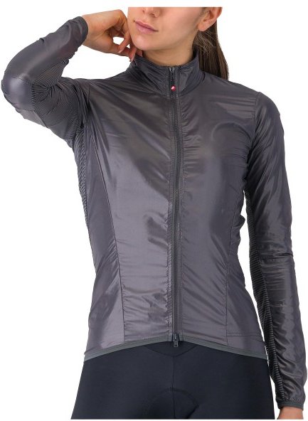 Castelli - Women's Aria Shell 2 Jacket - Radtrikot Gr L grau
