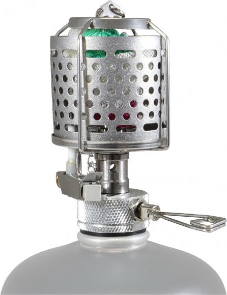 Origin Outdoors - Gaslaterne Mini - Gaslampe Gr Ø 6 x 11 cm grau