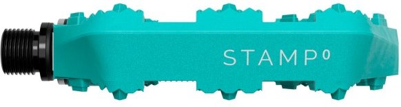 Crankbrothers - Stamp 0 Plattform-Pedal - Plattformpedale Gr L turquoise