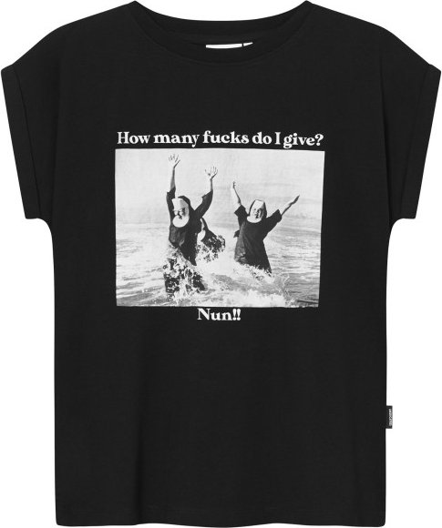 DEDICATED - Women's T-Shirt Visby Nun Given - T-Shirt Gr S schwarz