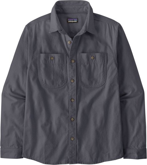 Thumbnail - Patagonia - Point Reyes Canvas Shirt - Hemd Gr M grau/blau