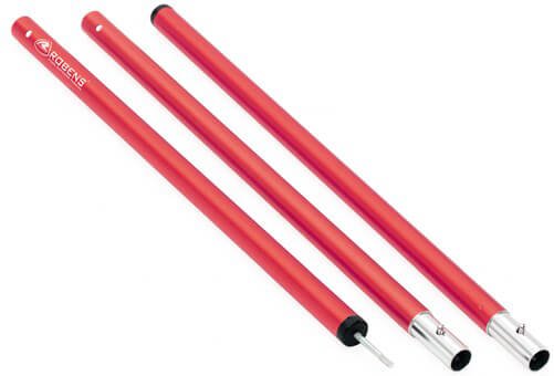 Robens - Tarp Press Pole Gr 210 x 2,8 cm rosa/weiß