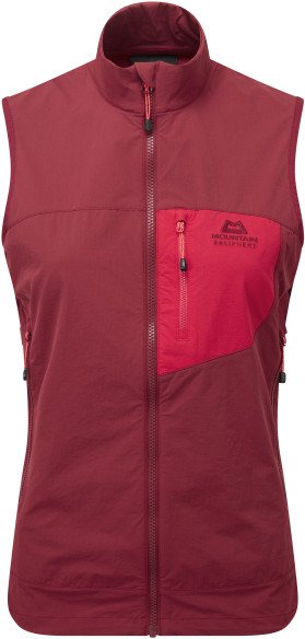 Thumbnail - Mountain Equipment - Women's Echo Vest - Softshellweste Gr 40 rot