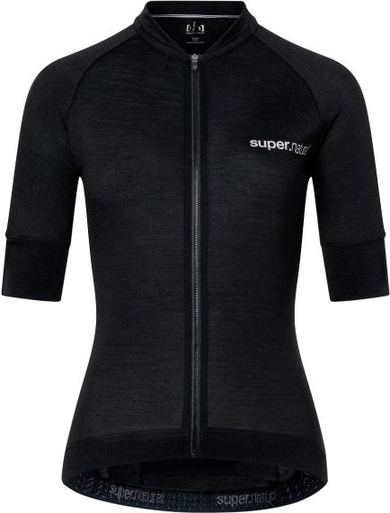 super.natural - Women's Grava Light Jersey - Radtrikot Gr XL schwarz