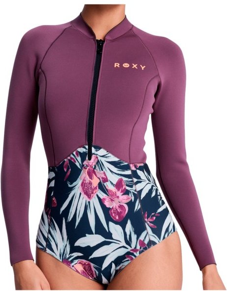 Roxy - Women's 1.0 Swell Natural Full Zip L/S - Neoprenanzug Gr XXL lila