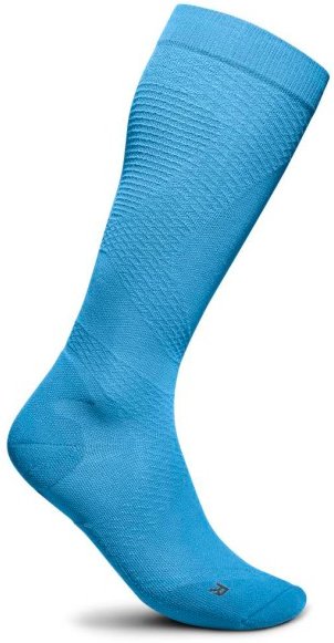 Bauerfeind Sports - Women's Run Ultralight Compression Socks - Kompressionssocken Gr 35-37 - L: 41-46 cm blau