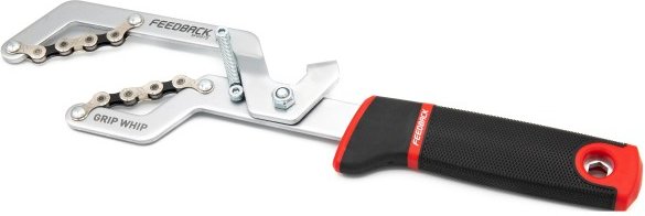 Feedback Sports - Kassettenzange Grip Whip - Fahrradwerkzeug schwarz/rot