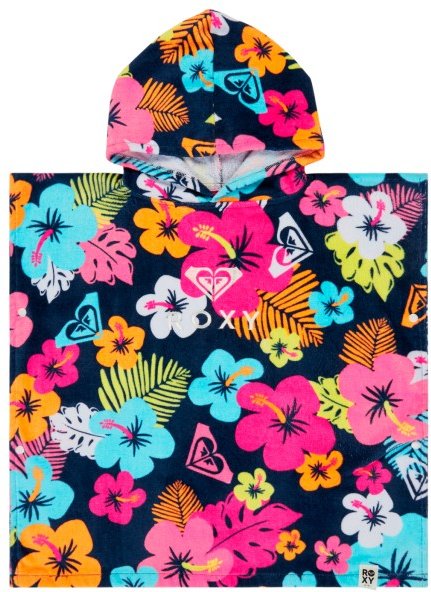 Roxy - Kid's TW Stay Magical Printed - Surf Poncho Gr One Size bunt