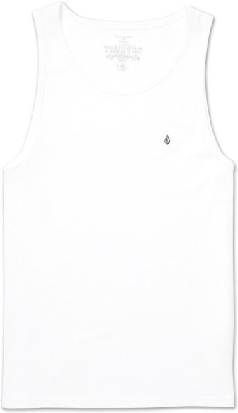 Volcom - Stone Blanks Basic S/S Tank Top - Tank Top Gr M weiß