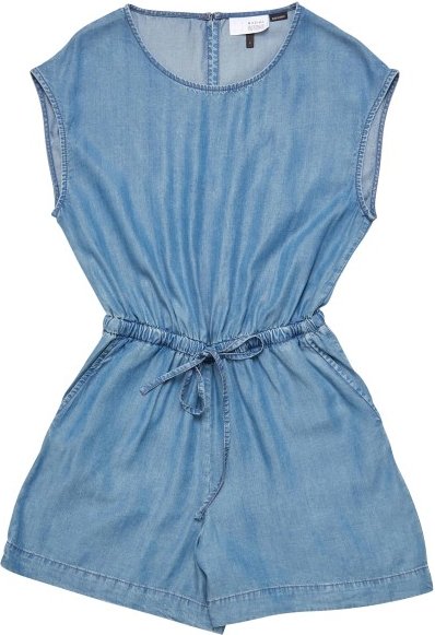 Mazine - Women's Denim Short Jumpsuit - Jumpsuit Gr XS blau