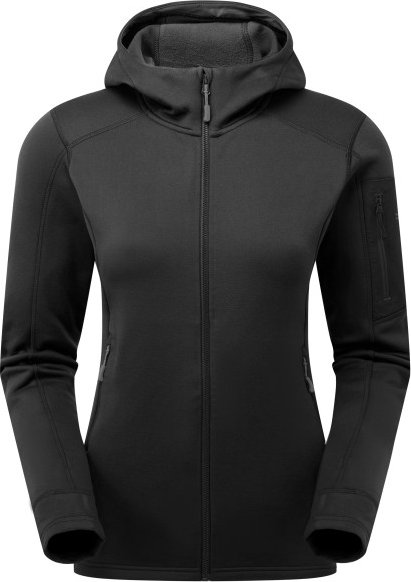 Thumbnail - Rab - Women's Modulus Hoody - Fleecejacke Gr 38 schwarz