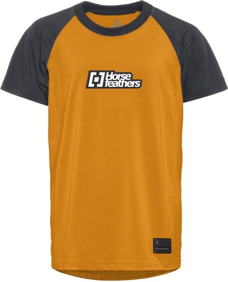 Horsefeathers - Kid's Spike Bike Jersey - Radtrikot Gr XS orange