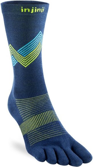 Injinji - Run Lightweight Crew - Laufsocken Gr M blau