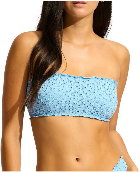 Thumbnail - Seafolly - Women's Daydreamer Tube Top - Bikini-Top Gr 34 orange
