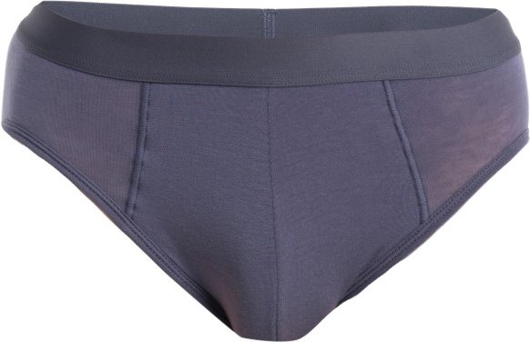 Icebreaker - Merino Core Briefs Graphite - Merinounterwäsche Gr S blau