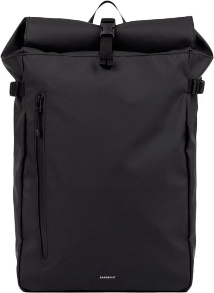Sandqvist - Stream Slim Rolltop 26 - Daypack schwarz