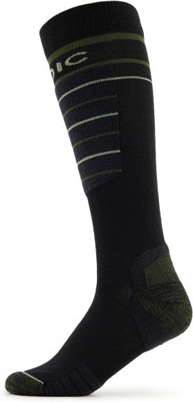 Stoic - Merino Ski Sock - Skisocken Gr 42-44 schwarz