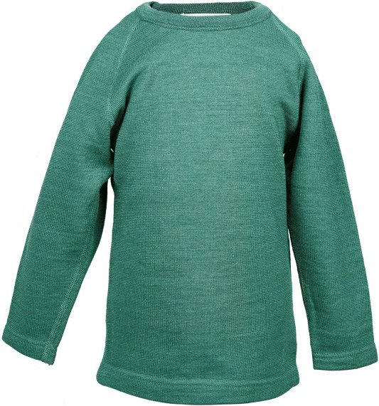 Reiff - Kid's Shirt - Merinopullover Gr 140 grün/türkis