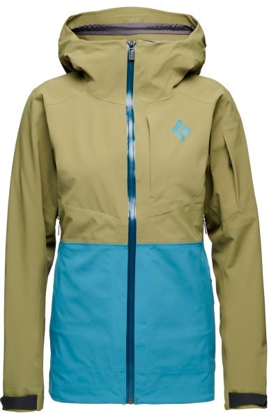 Black Diamond - Women's Recon Stretch Ski Shell - Skijacke Gr L oliv