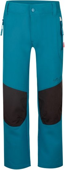 Trollkids - Kid's Lysefjord Pants - Softshellhose Gr 146 türkis