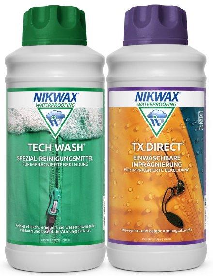 Nikwax - Tech Wash + TX Direct - Waschmittel Gr 2 x 1000 ml