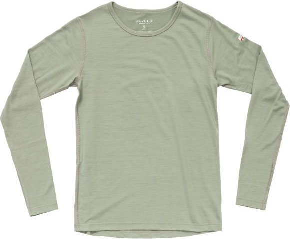 Devold - Women's Breeze Plus Merino 200 Shirt - Merinounterwäsche Gr L grau