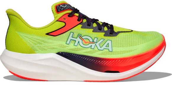 HOKA - Rocket X 3 - Runningschuhe Gr M5 / W6 bunt