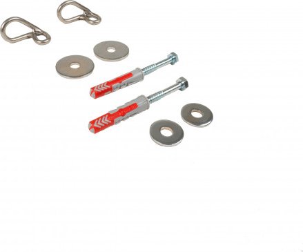 Ticket to the Moon - Hammock Anchors Pair of Hangers for Concrete Walls - Hängemattenaufhängung Gr One Size schwarz