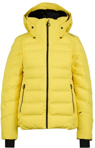 CMP - Women's Jacket Fix Hood 34W4406 - Skijacke Gr 38 gelb