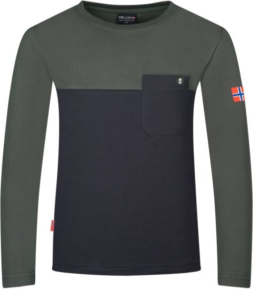 Trollkids - Kid's Bergen Longsleeve - Longsleeve Gr 98 grau